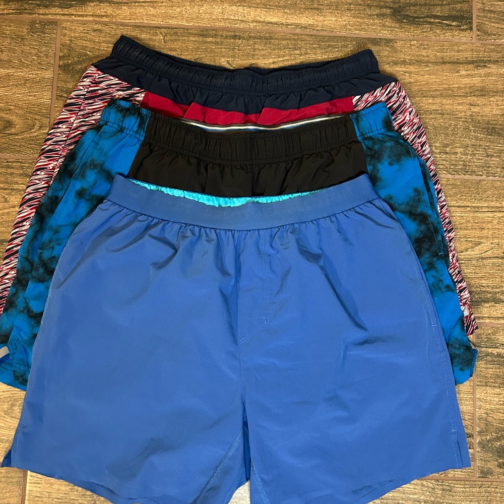 PELOTON Men’s Athletic Shorts Bundle